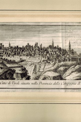La Città di Tivoli situata nella Provincia della Campagna di Roma