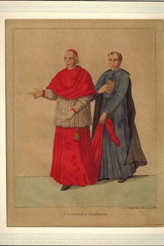 Raccolta degli ordini religiosi che esistono nella città di Roma. Disegnati ed incisi all' acquaforte ...