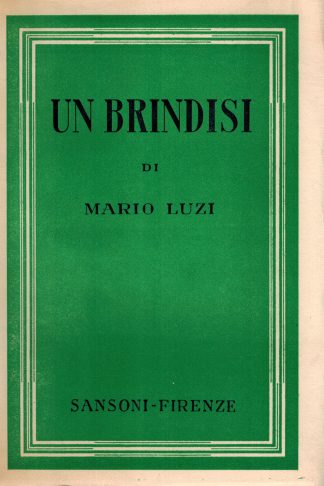 Un brindisi