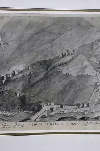 Veduta de' Bagni di Lucca