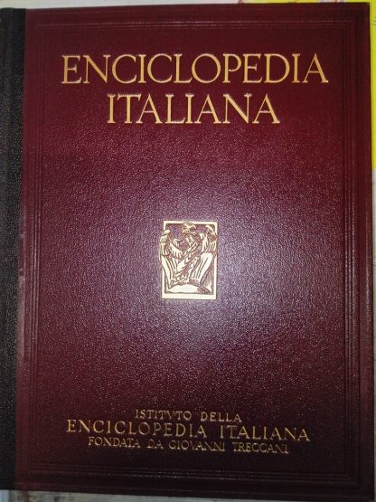 Enciclopedia Italiana di Scienze, Lettere ed Arti