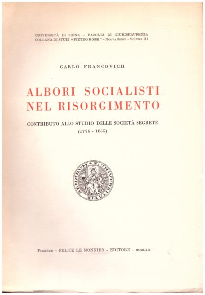 Albori socialisti nel Risorgimento