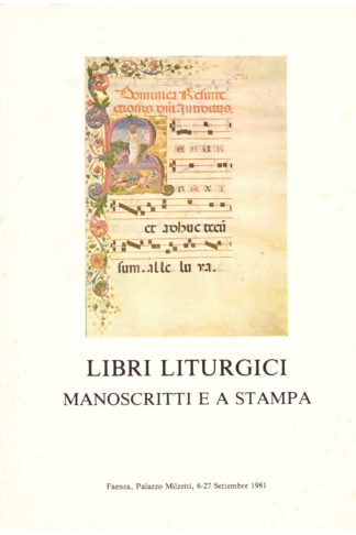 Libri liturgici manoscritti a stampa
