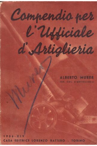 Compendio per l'Ufficiale d'Artiglieria