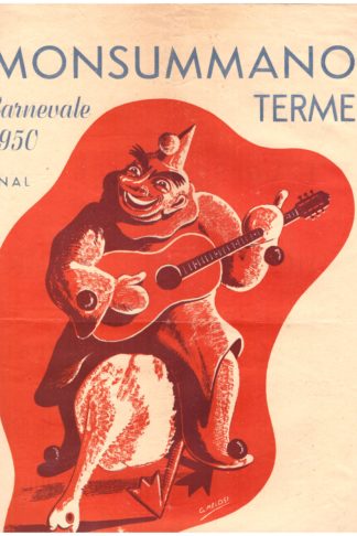 Monsummano Terme. Carnevale 1950 ENAL. Programma dei Festeggiamenti