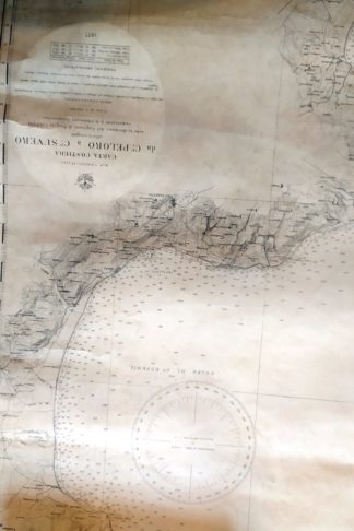 Carta costiera da C.po Peloro a C.po Suvero