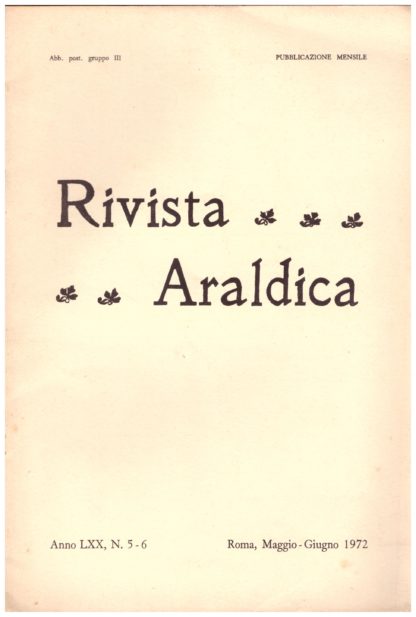 Rivista Araldica
