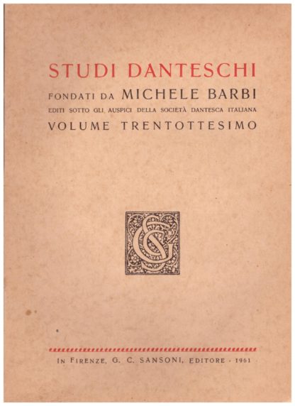 Studi Danteschi
