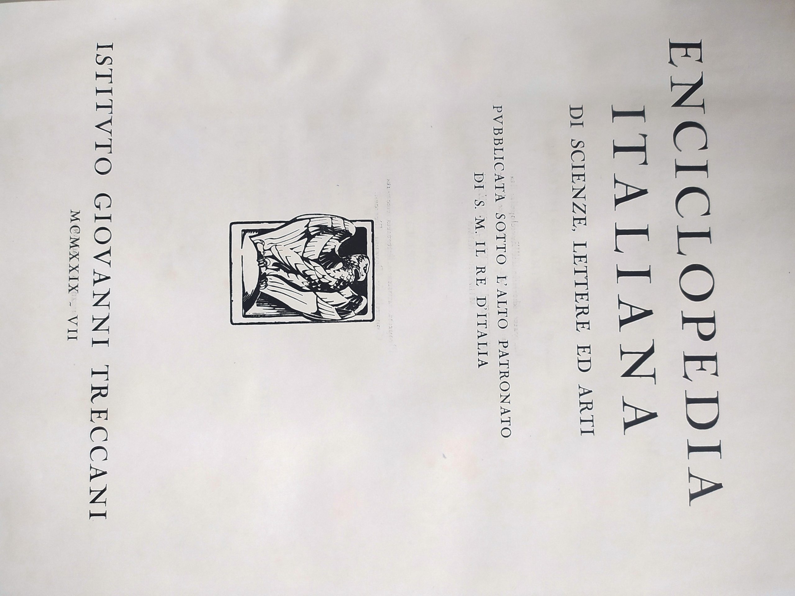 Enciclopedia Italiana di Scienze, Lettere ed Arti