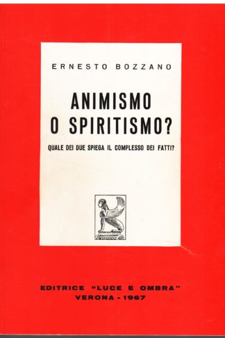 Animismo o spiritismo ?