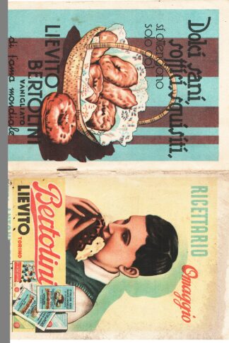 Ricettario Omaggio. Ditta Antonio Bertolini Torino