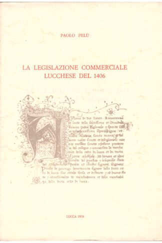 La legislazione commerciale lucchese del 1406