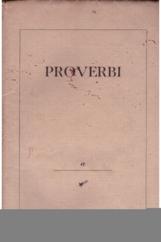 Proverbi