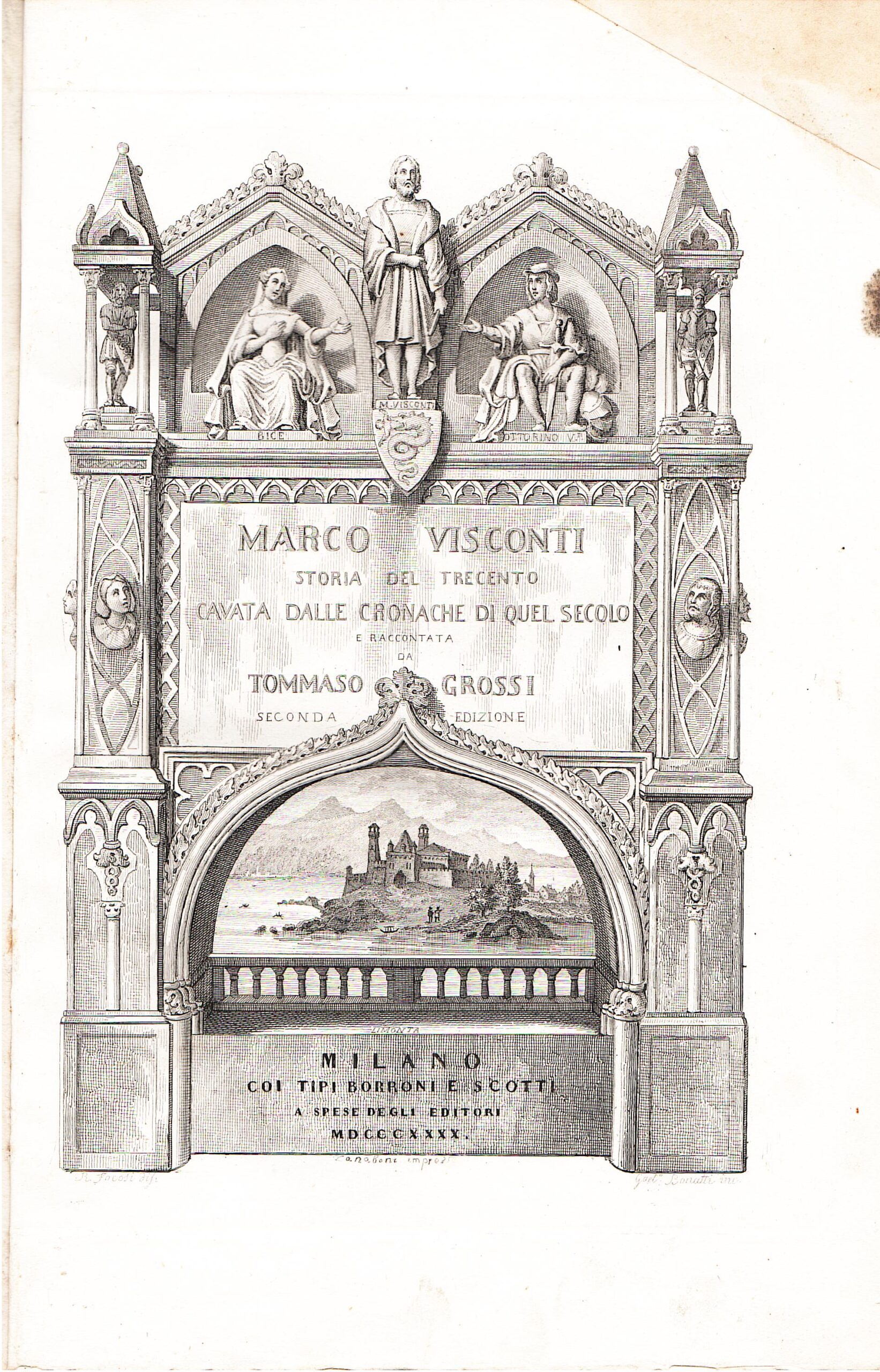 Marco Visconti. Storia del Trecento cavata dalle cronache di quel secolo