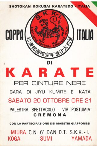 Coppa Italia di Karate per cinture nere