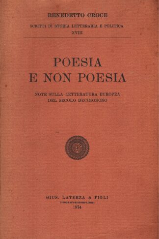 Poesia e non poesia