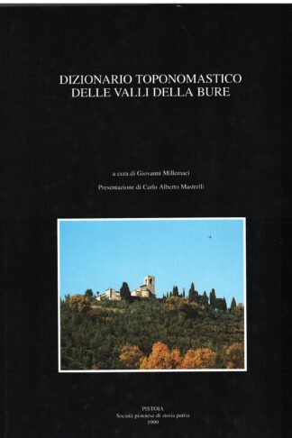 Dizionario toponomastico delle Valli della Bure