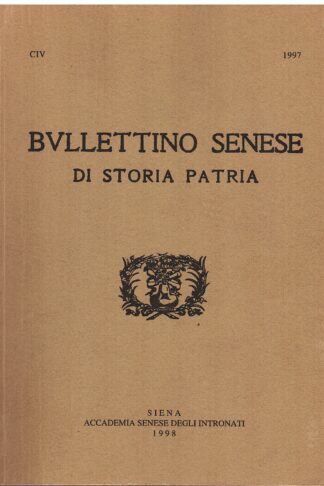 Bullettino Senese di Storia Patria